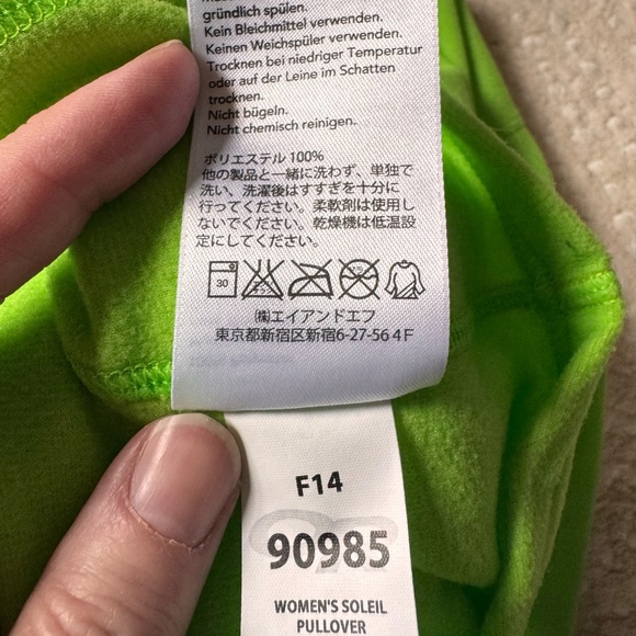 Outdoor Research Soleil Fleece 1/4 Zip Fleece Green NWT Women’s M - Picture 15 of 15